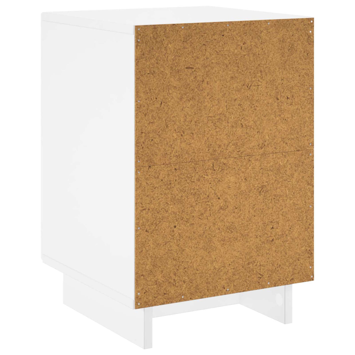 Bedside Cabinet 2 pcs White 33.5 x 34.5 x 50 cm Engineered Wood