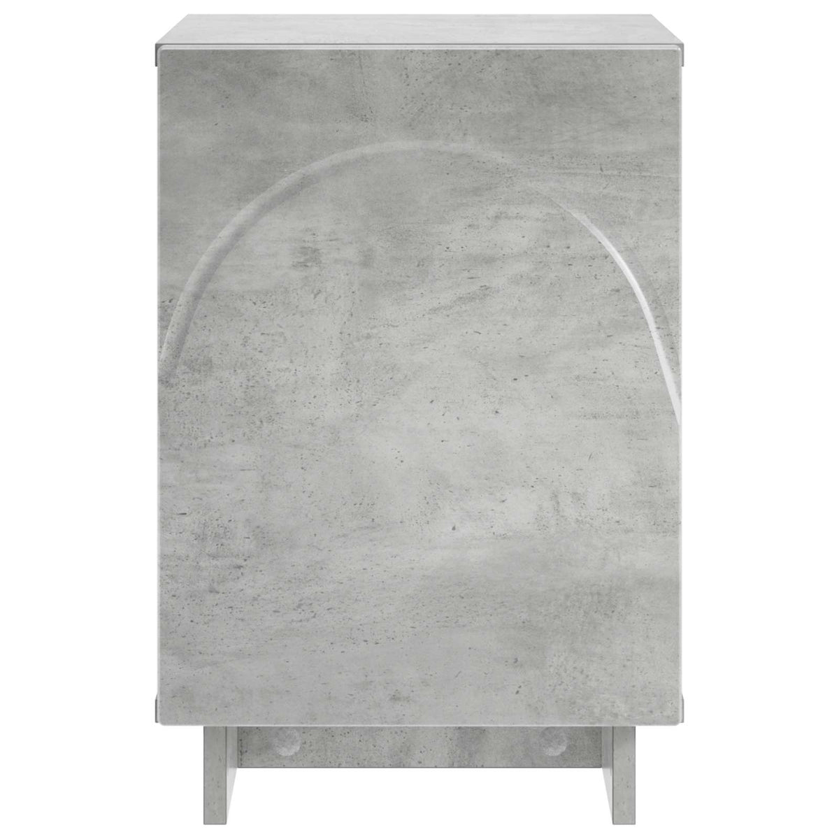 Bedside Cabinet Concrete Grey 33.5 x 34.5 x 50 cm