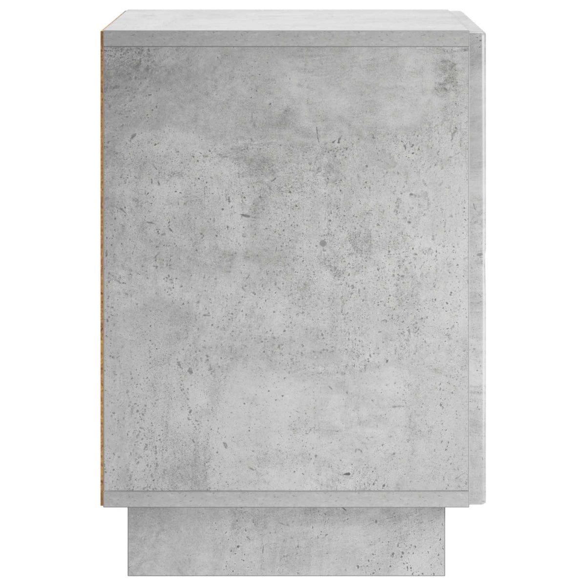 Bedside Cabinet Concrete Grey 33.5 x 34.5 x 50 cm