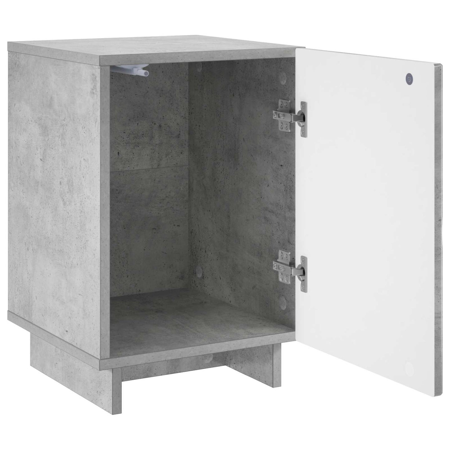 Bedside Cabinet 2 pcs Concrete Grey 33.5 x 34.5 x 50 cm
