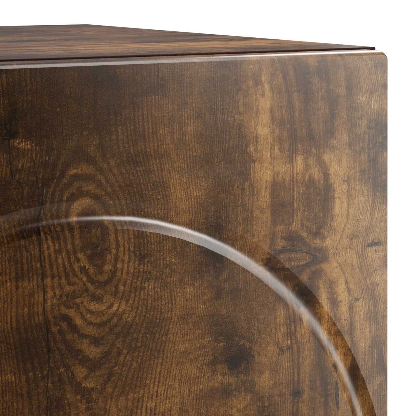Bedside Cabinet Smoked Oak 33.5 x 34.5 x 50 cm Engineered Wood