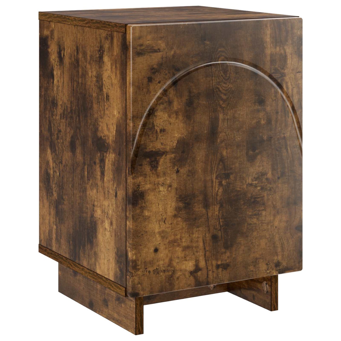 Bedside Cabinet Smoked Oak 33.5 x 34.5 x 50 cm Engineered Wood