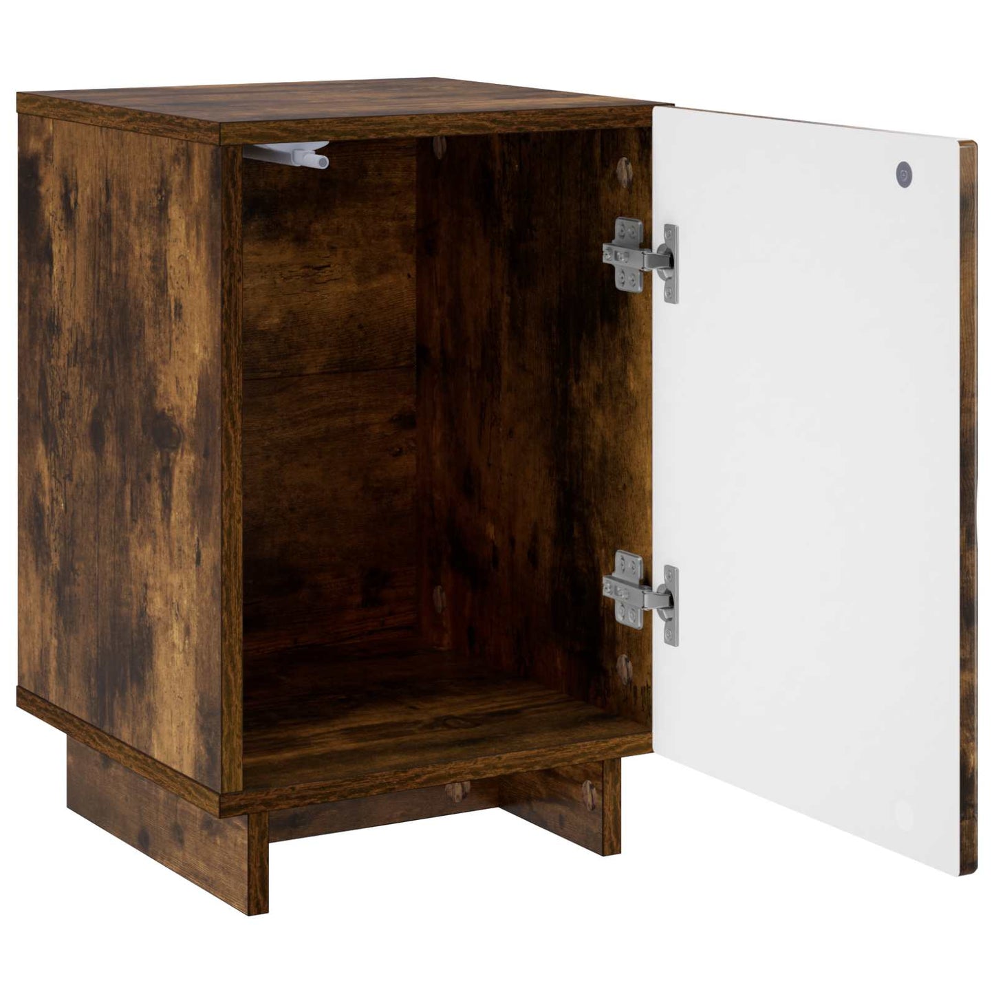 Bedside Cabinet Smoked Oak 33.5 x 34.5 x 50 cm Engineered Wood