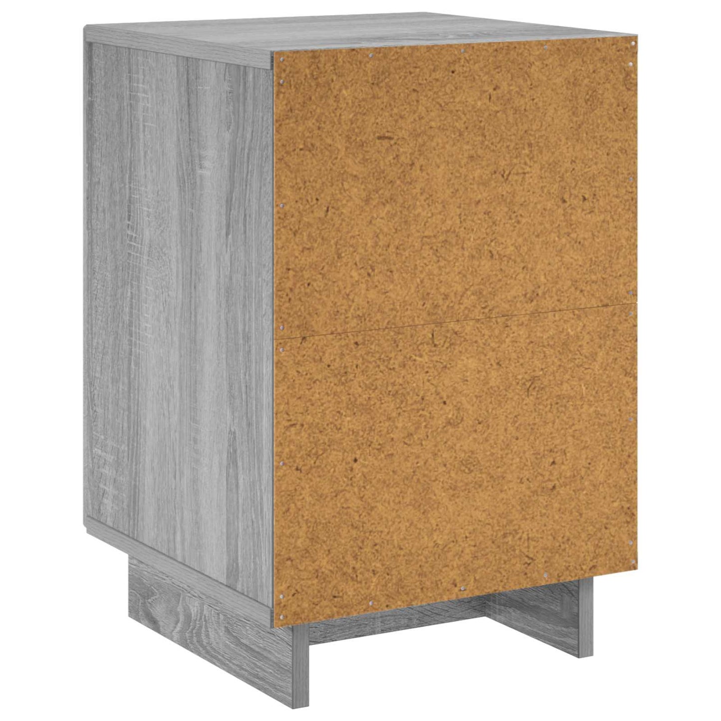 Bedside Cabinet 2 pcs Grey Sonoma 33.5 x 34.5 x 50 cm