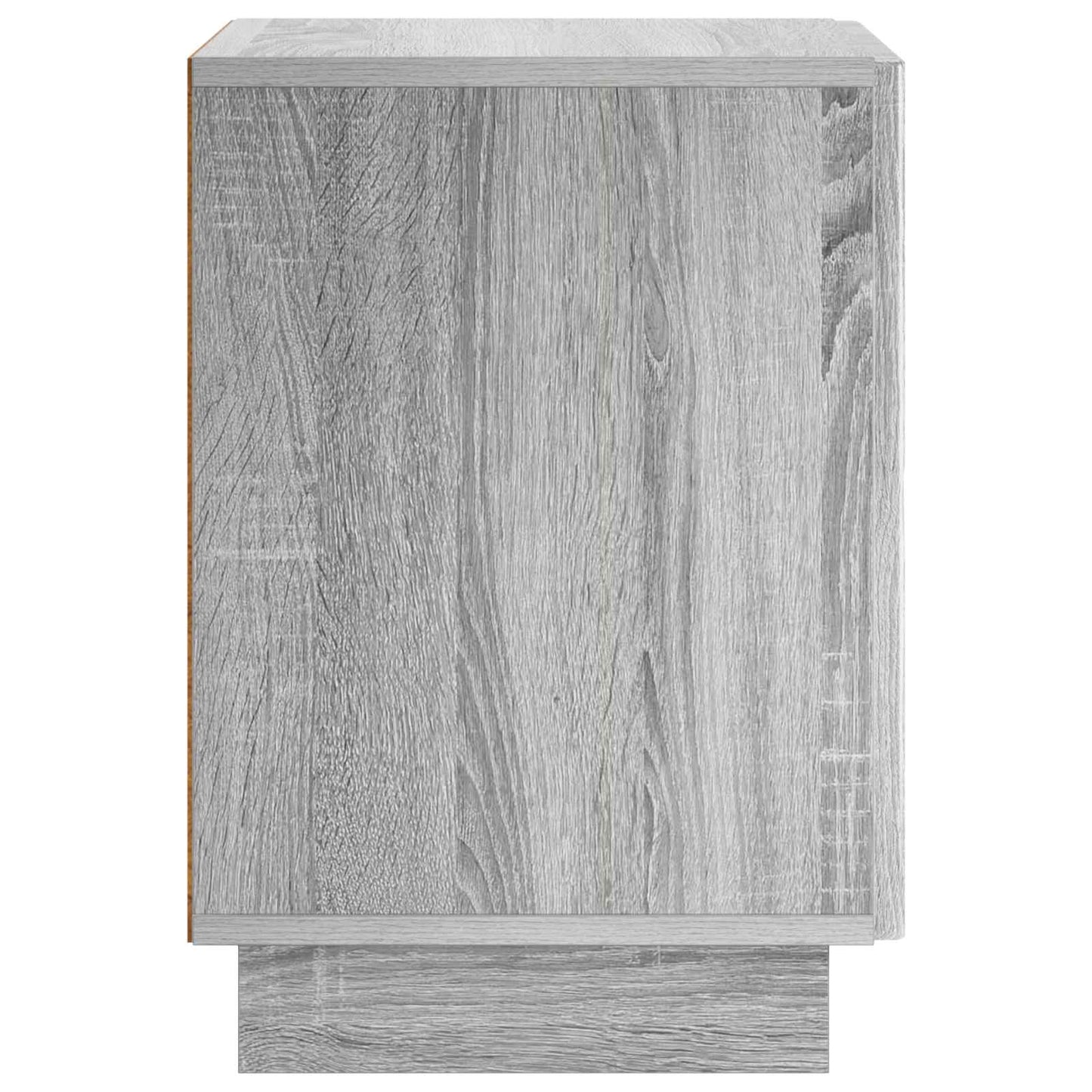 Bedside Cabinet 2 pcs Grey Sonoma 33.5 x 34.5 x 50 cm