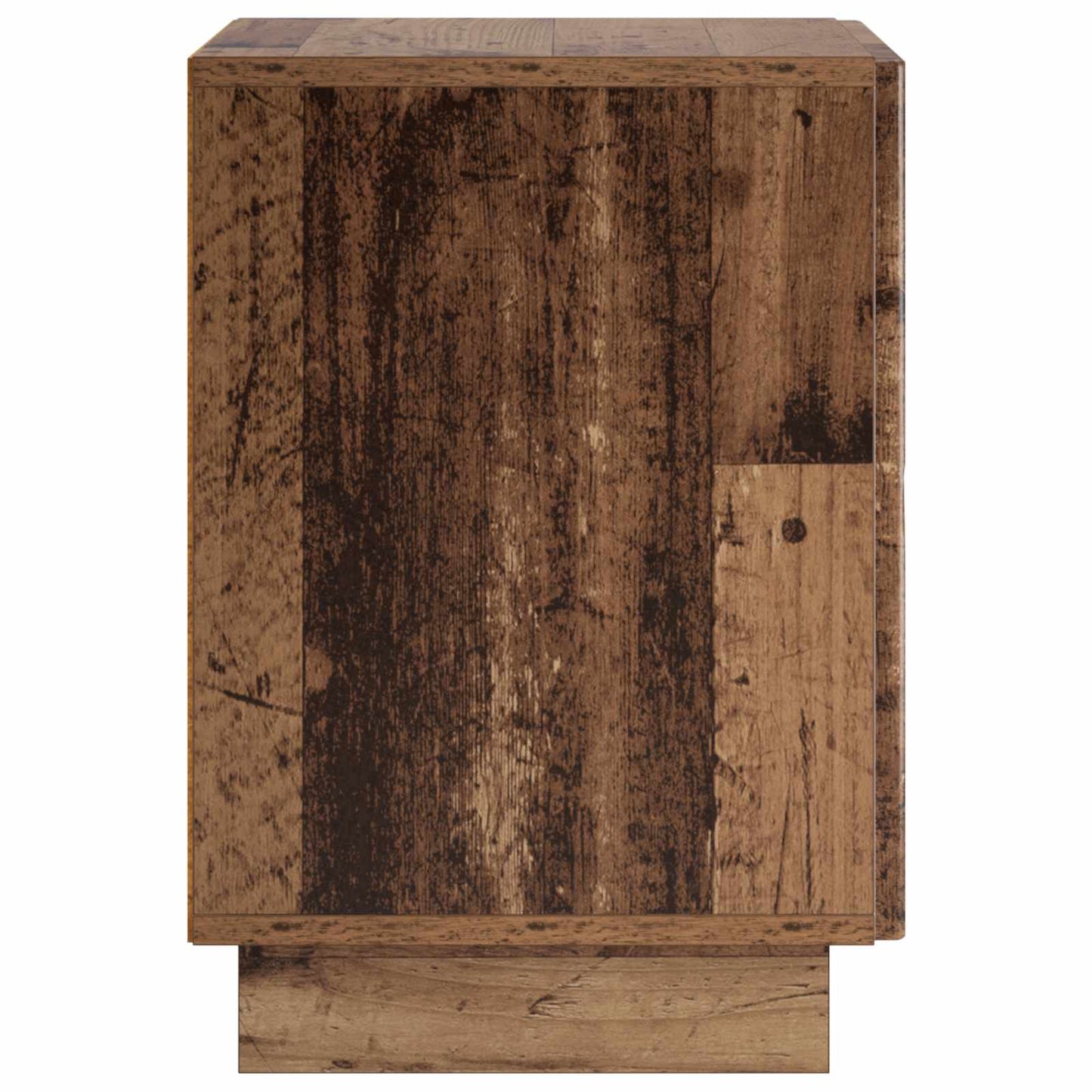 Bedside Cabinet 2 pcs Old Wood 33.5 x 34.5 x 50 cm