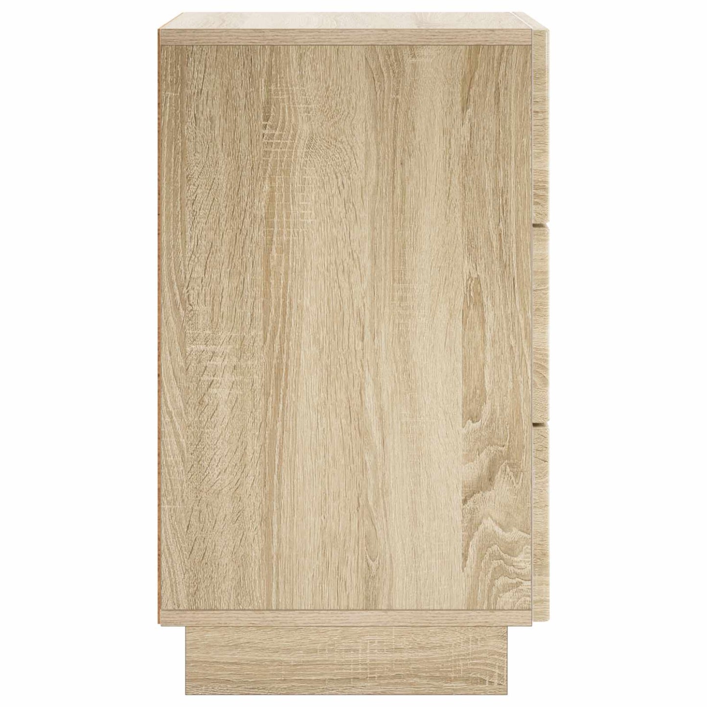 Bedside Cabinet Sonoma Oak 33.5 x 34.5 x 60 cm Engineered Wood
