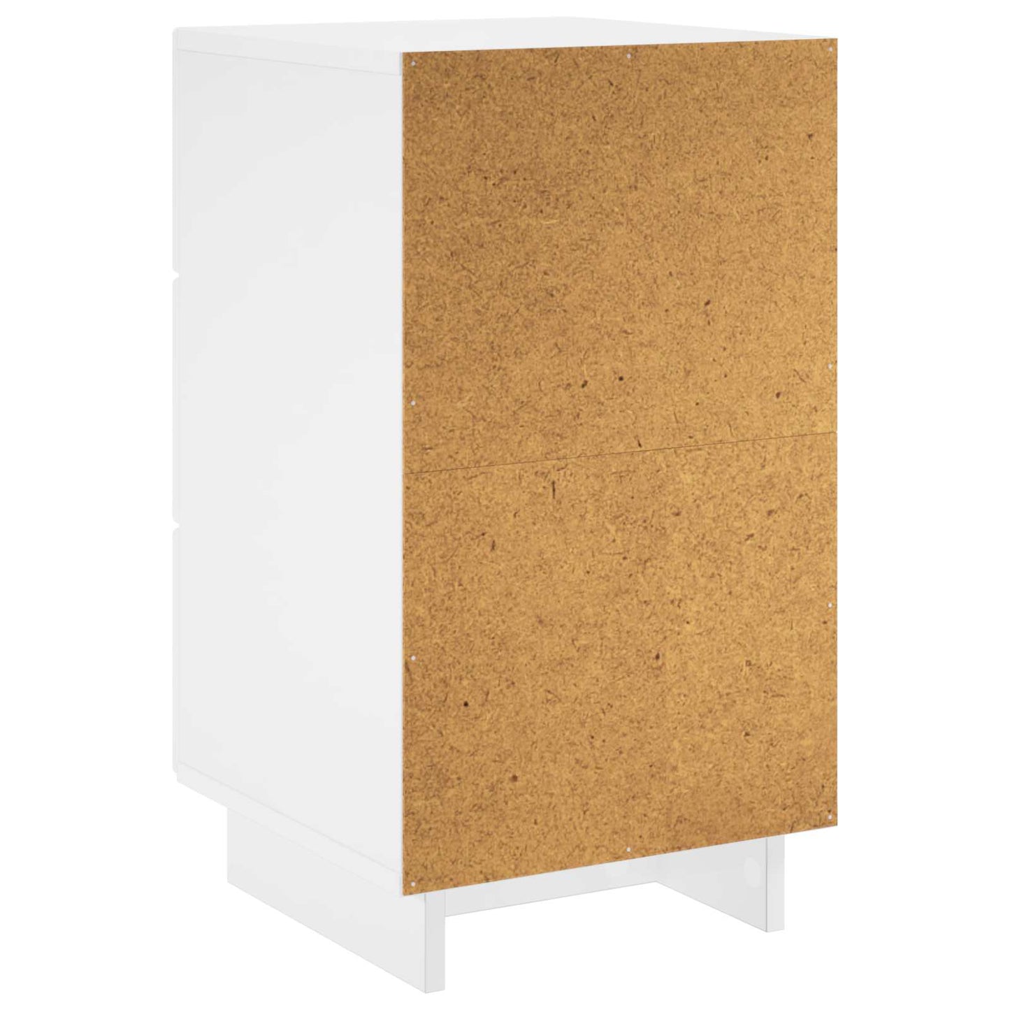 Bedside Cabinet 2 pcs High Gloss White 33.5 x 34.5 x 60 cm