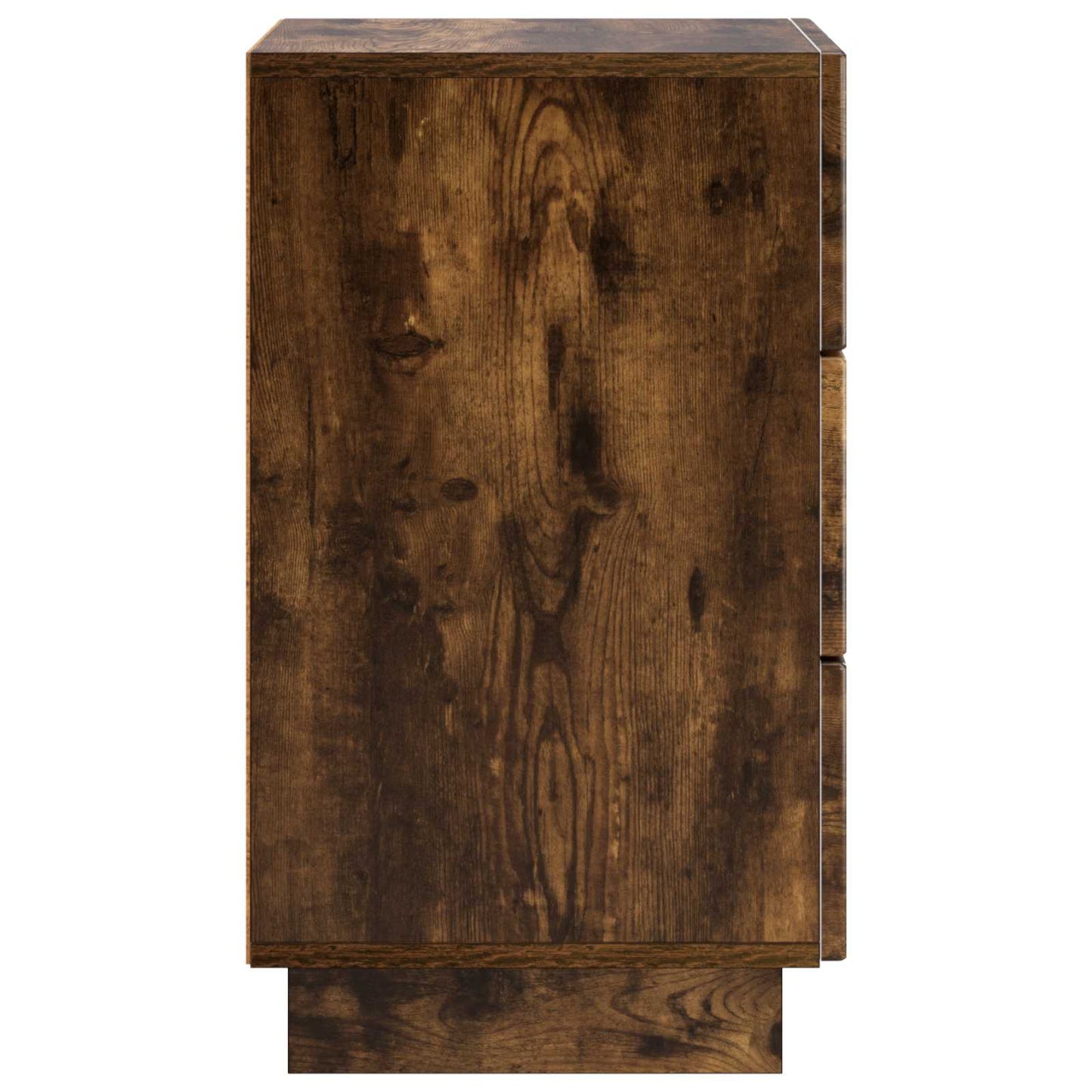 Bedside Cabinet 2 pcs Smoked Oak 33.5 x 34.5 x 60 cm