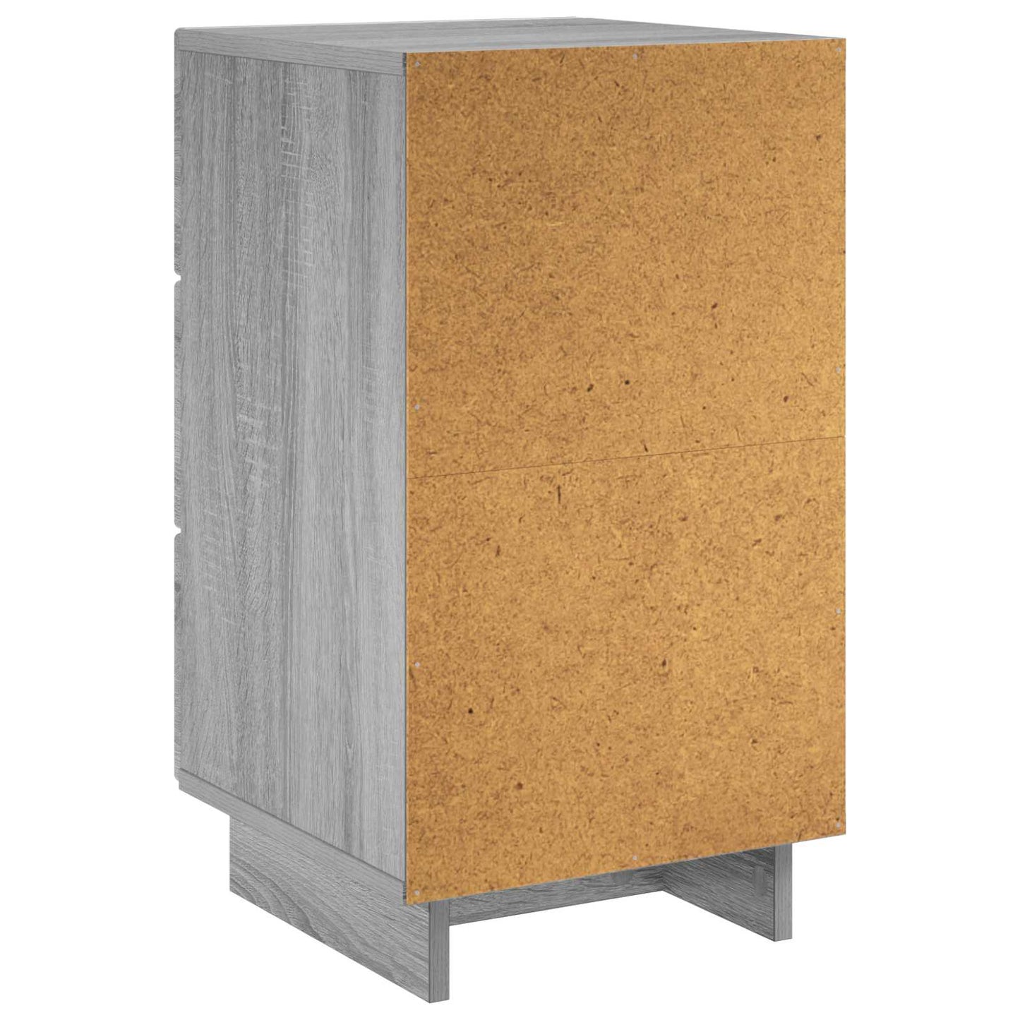 Bedside Cabinet 2 pcs Grey Sonoma 33.5 x 34.5 x 60 cm