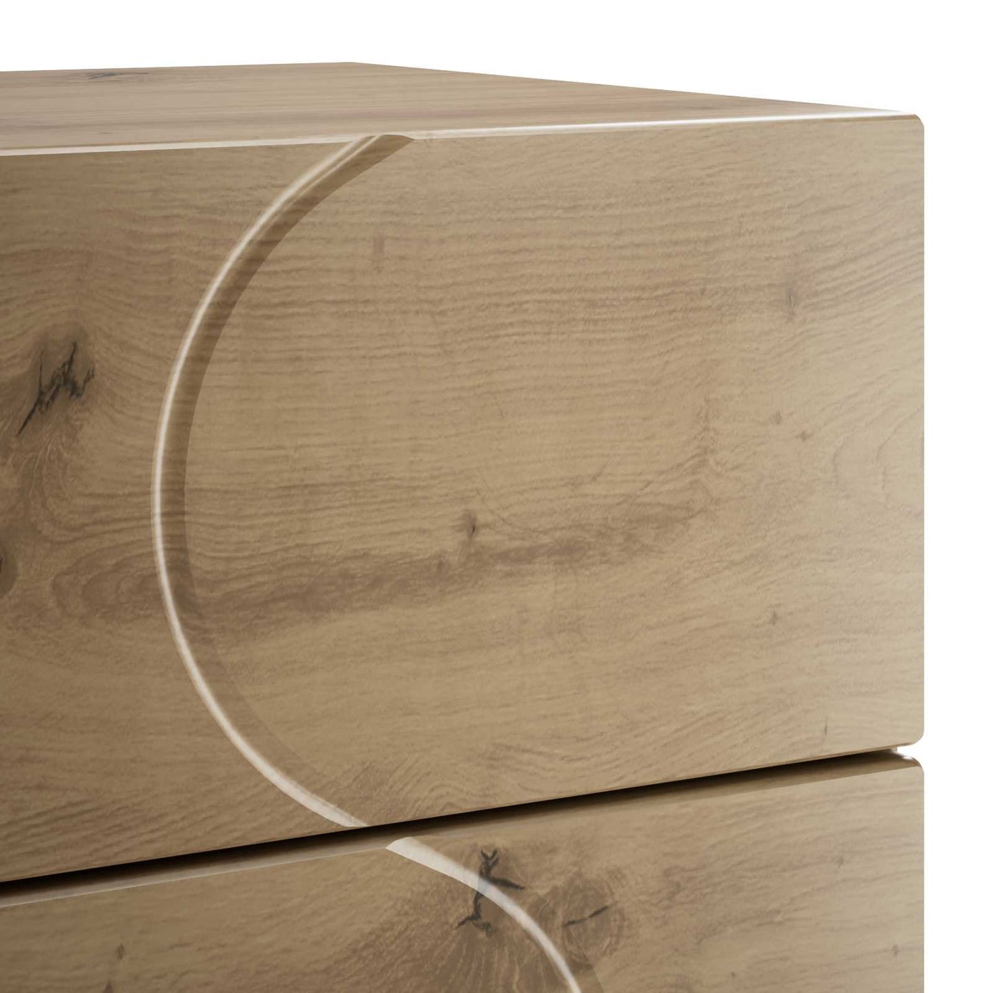 Bedside Cabinet Artisan Oak 33.5 x 34.5 x 60 cm Engineered Wood