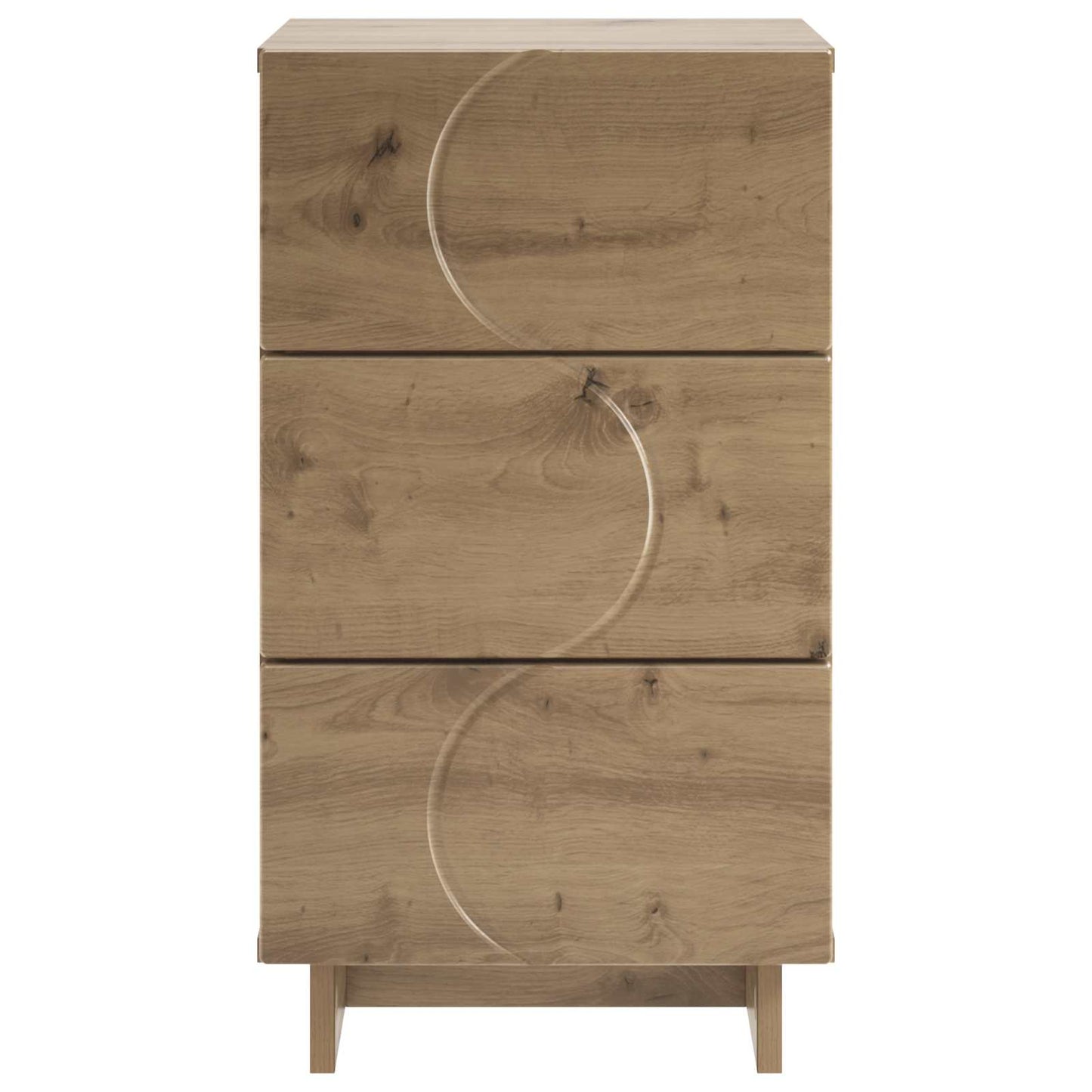 Bedside Cabinet 2 pcs Artisan Oak 33.5 x 34.5 x 60 cm