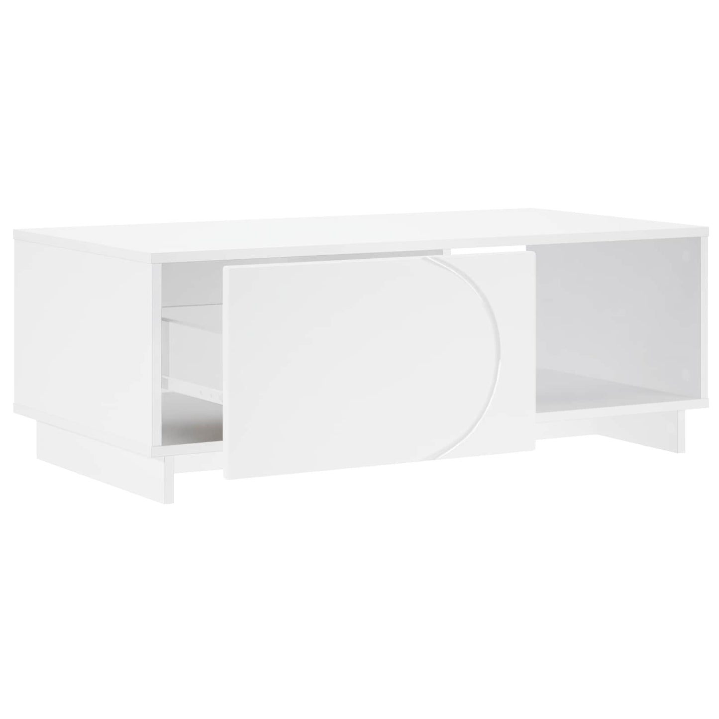 Coffee Table White 95 x 50.5 x 35 cm Engineered Wood