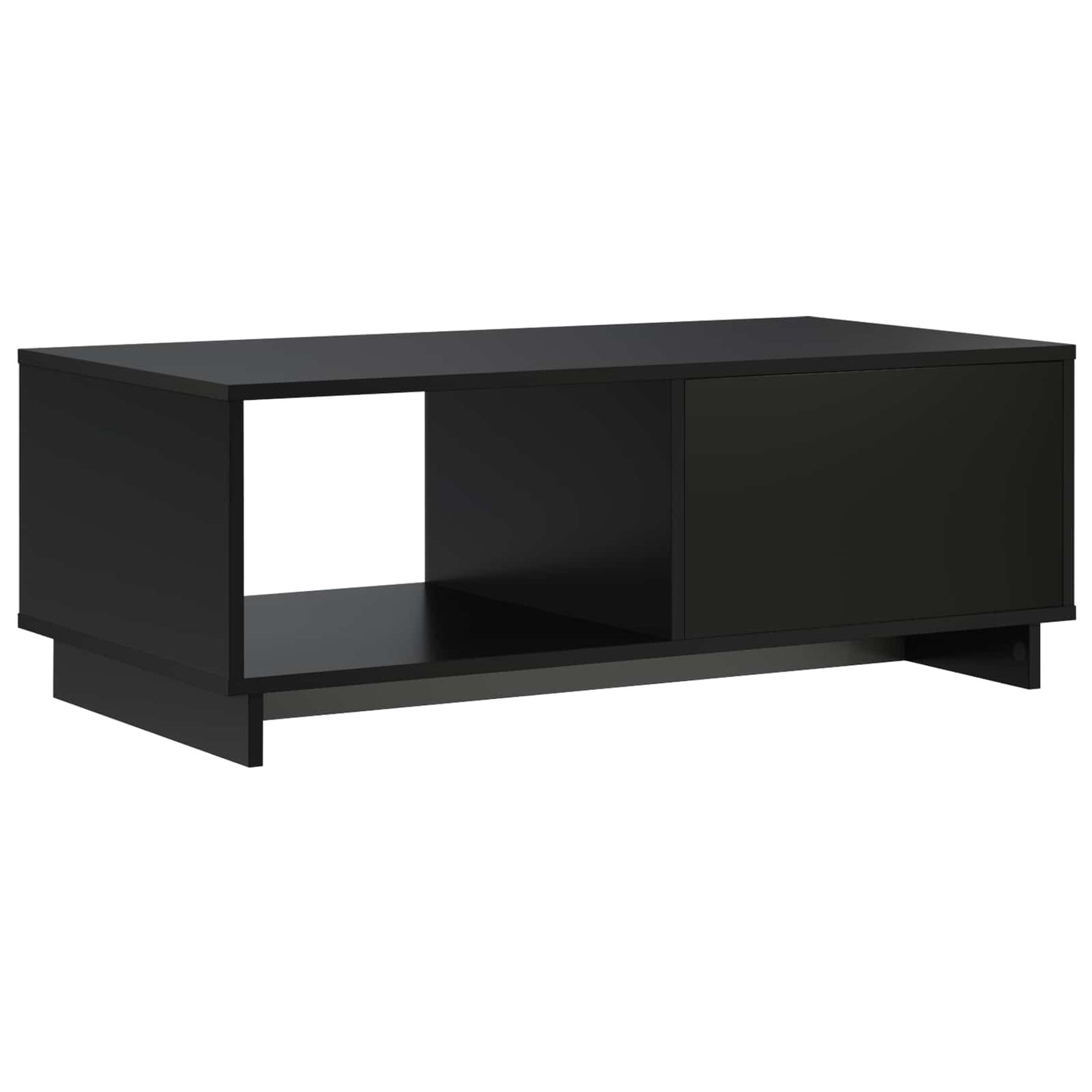 Coffee Table Black 95 x 50.5 x 35 cm Engineered Wood