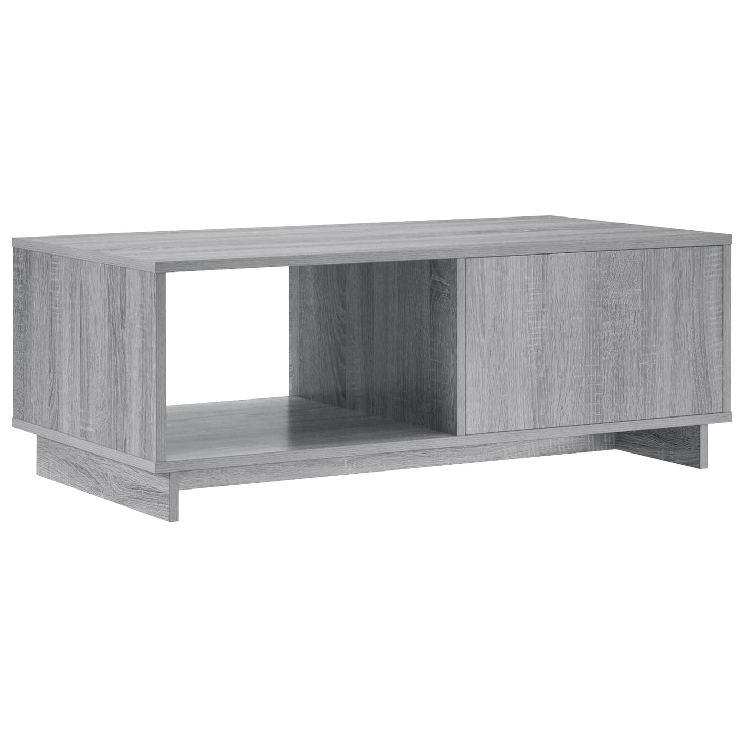 Coffee Table Grey Sonoma 95 x 50.5 x 35 cm Engineered Wood
