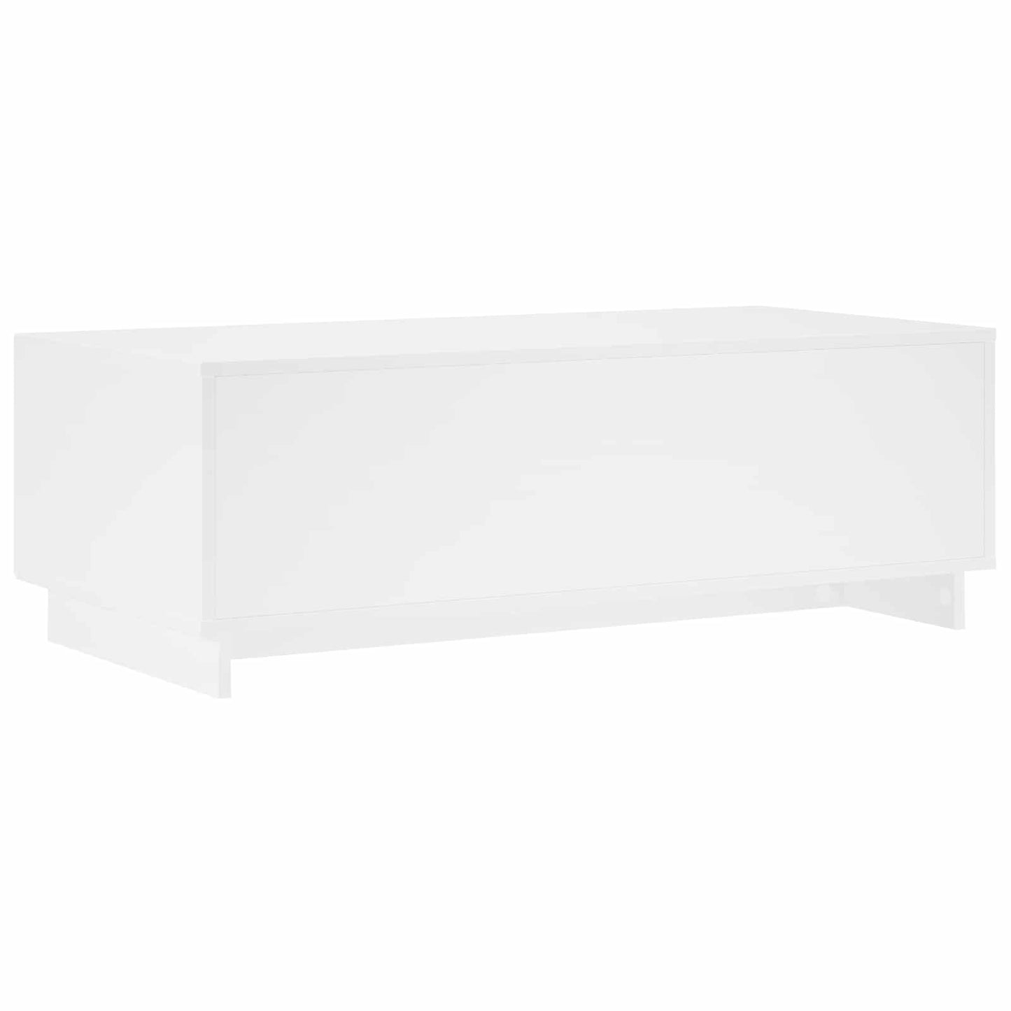 Coffee Table White 102 x 50.5 x 35 cm Engineered Wood