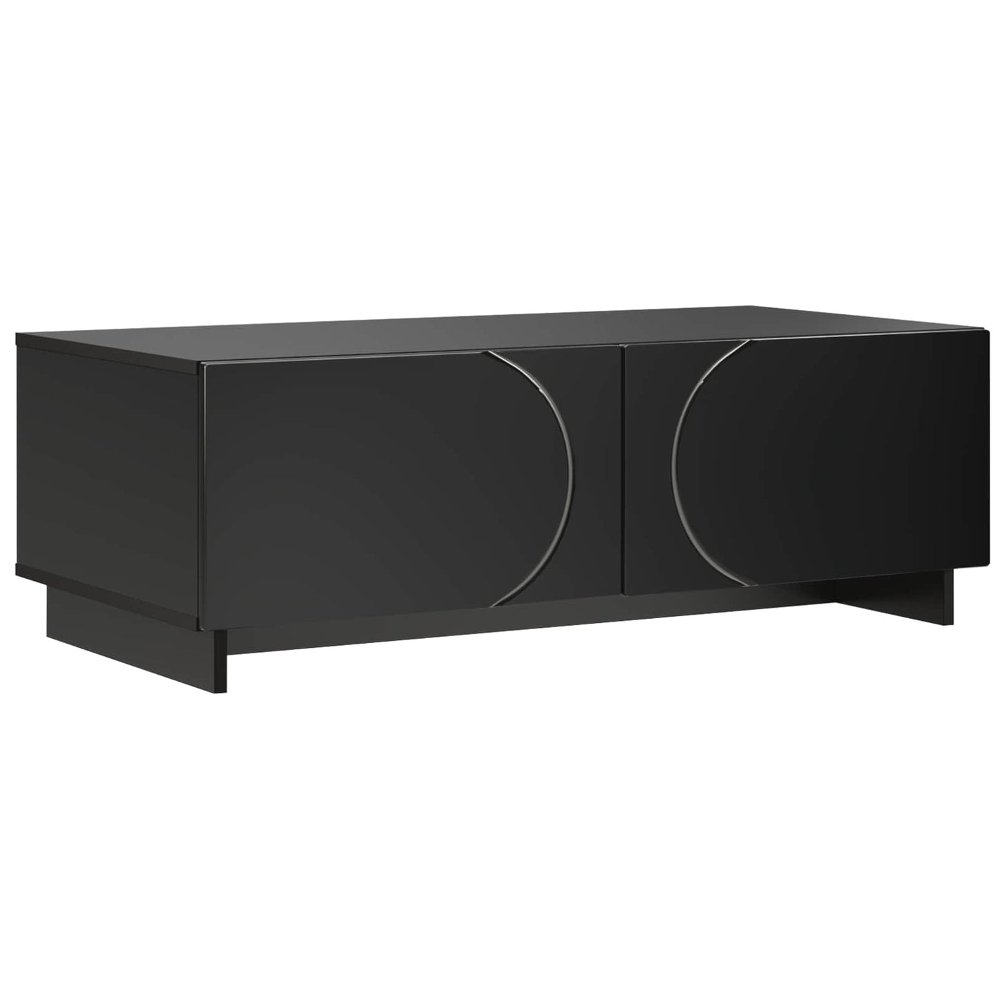 Coffee Table Black 102 x 50.5 x 35 cm Engineered Wood