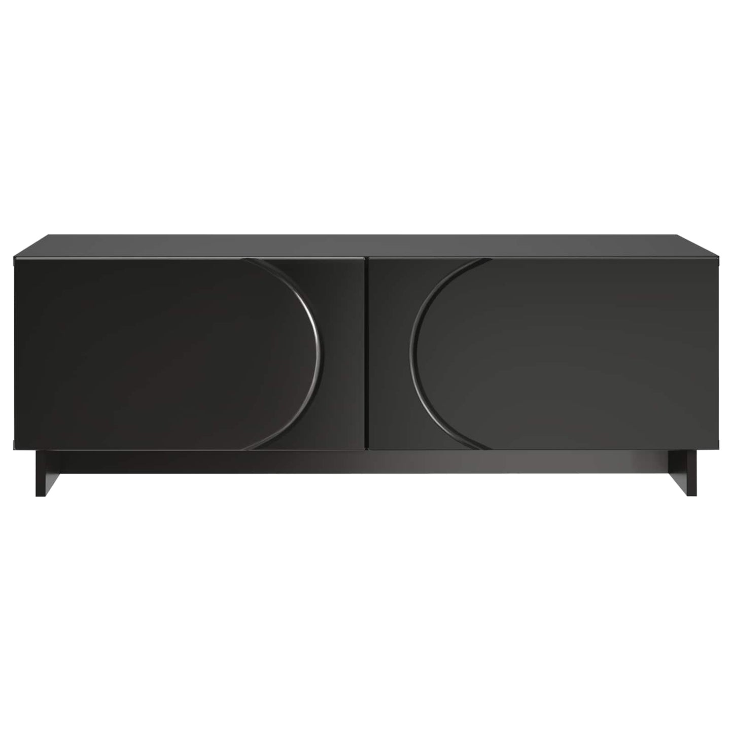 Coffee Table Black 102 x 50.5 x 35 cm Engineered Wood