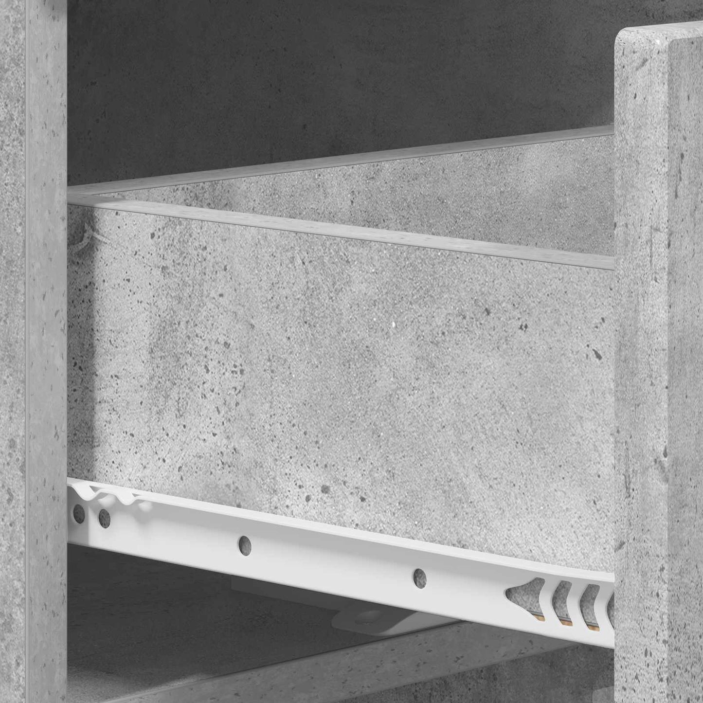 Coffee Table Concrete Grey 102 x 50.5 x 35 cm Engineered Wood