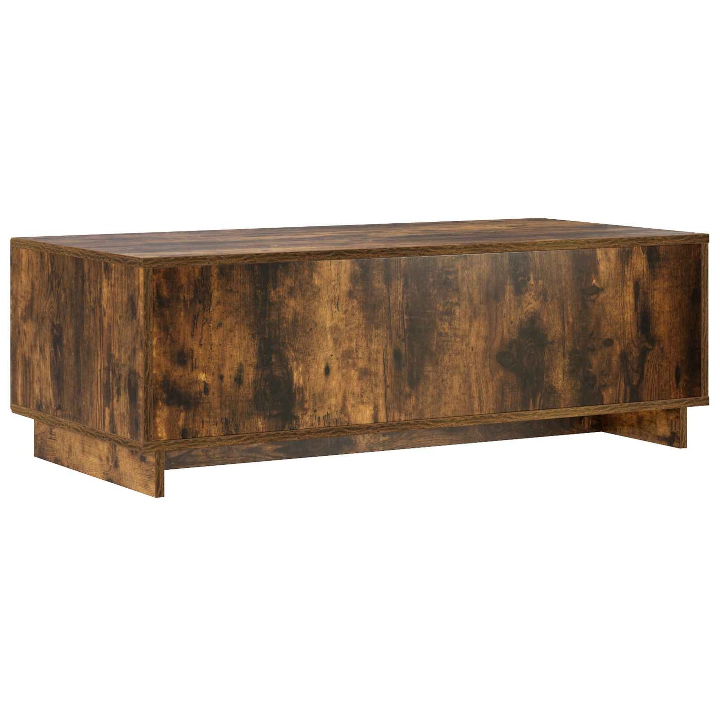 Coffee Table Smoked Oak 102 x 50.5 x 35 cm Engineered Wood