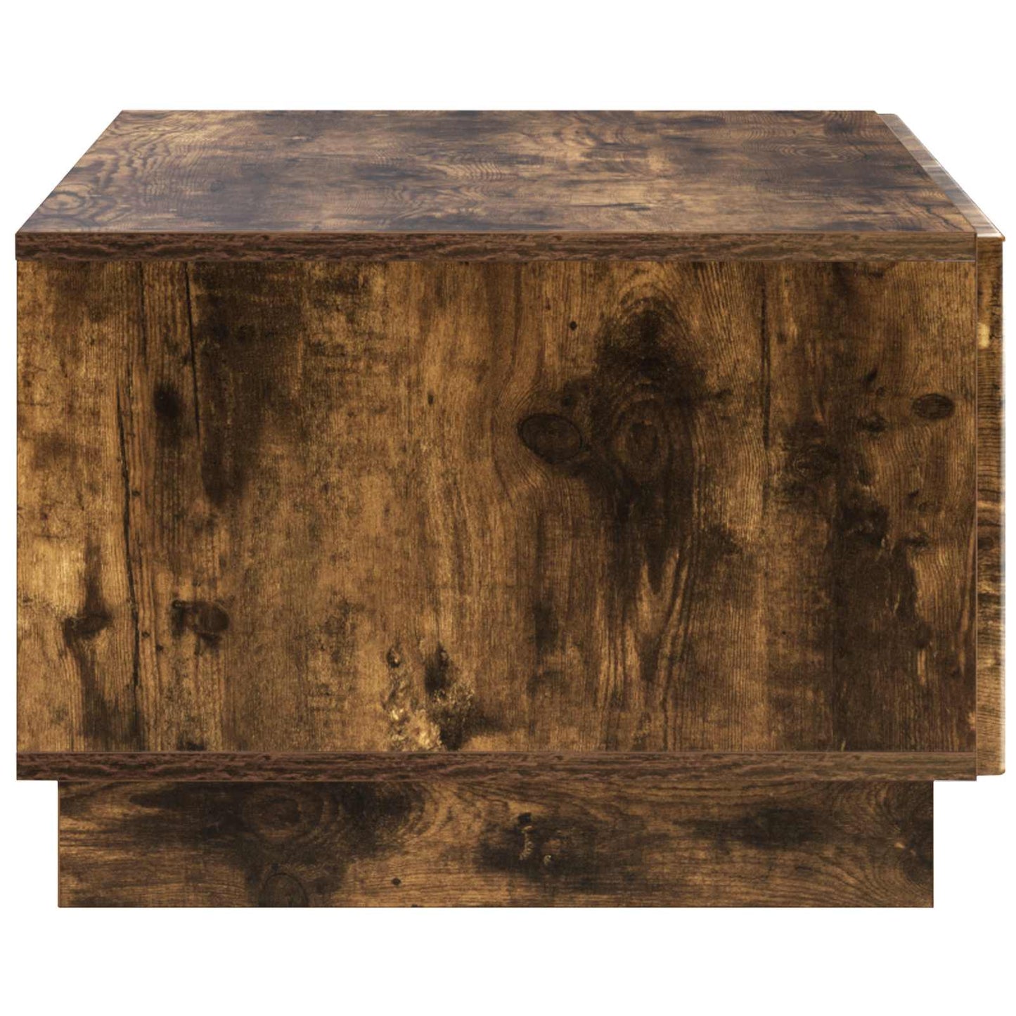 Coffee Table Smoked Oak 102 x 50.5 x 35 cm Engineered Wood