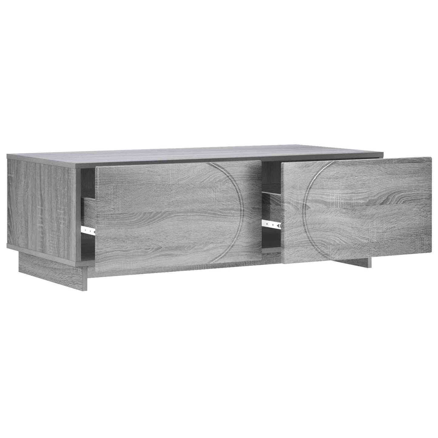Coffee Table Grey Sonoma 102 x 50.5 x 35 cm Engineered Wood