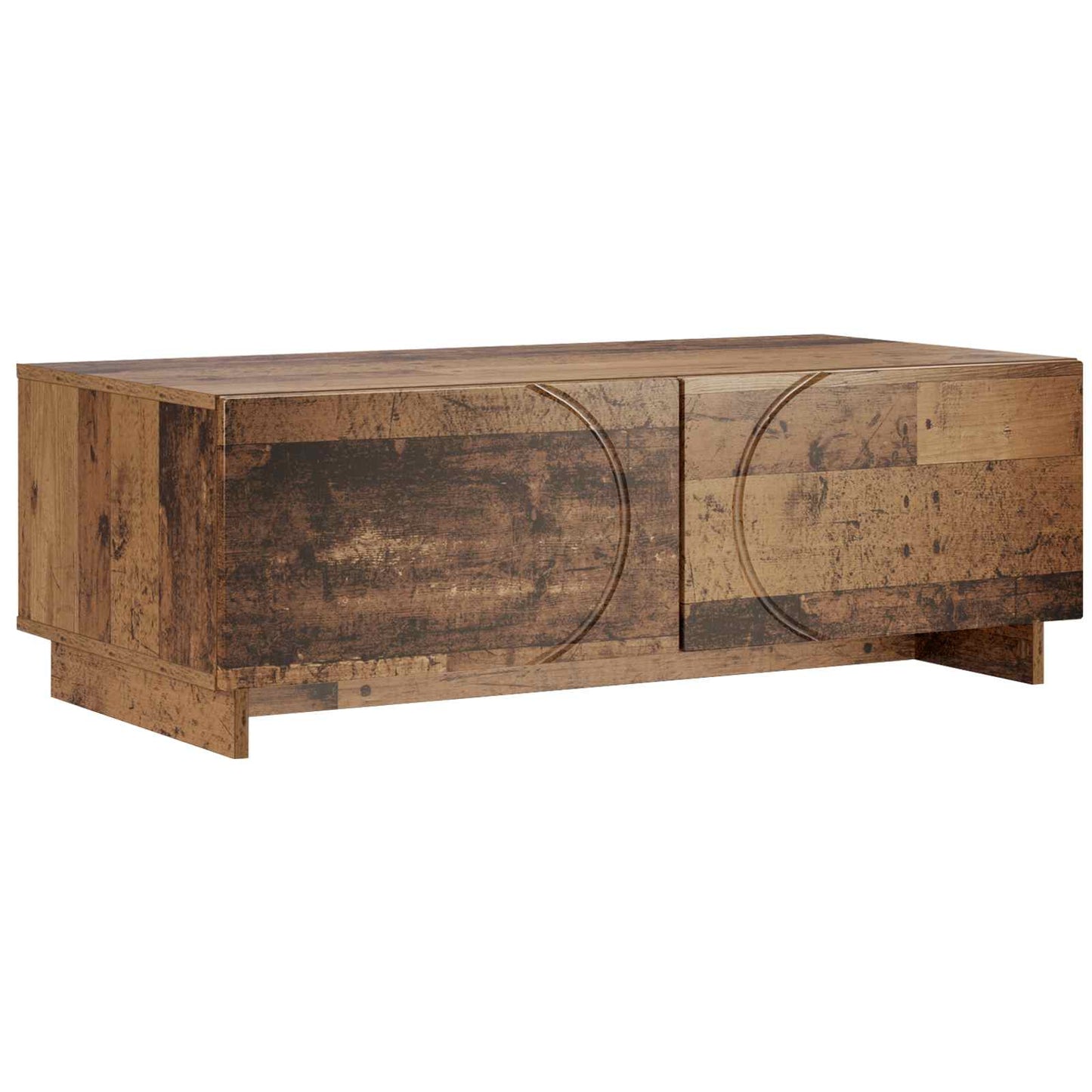 Coffee Table Old Wood 102 x 50.5 x 35 cm Engineered Wood