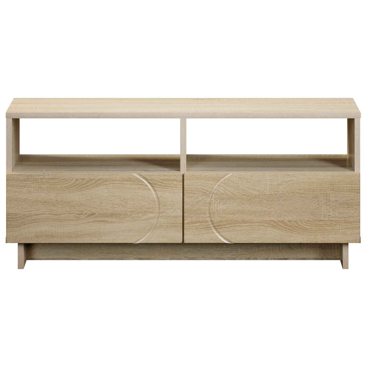 TV Stand 90 x 34.5 x 40 cm Sonoma Oak Engineered Wood