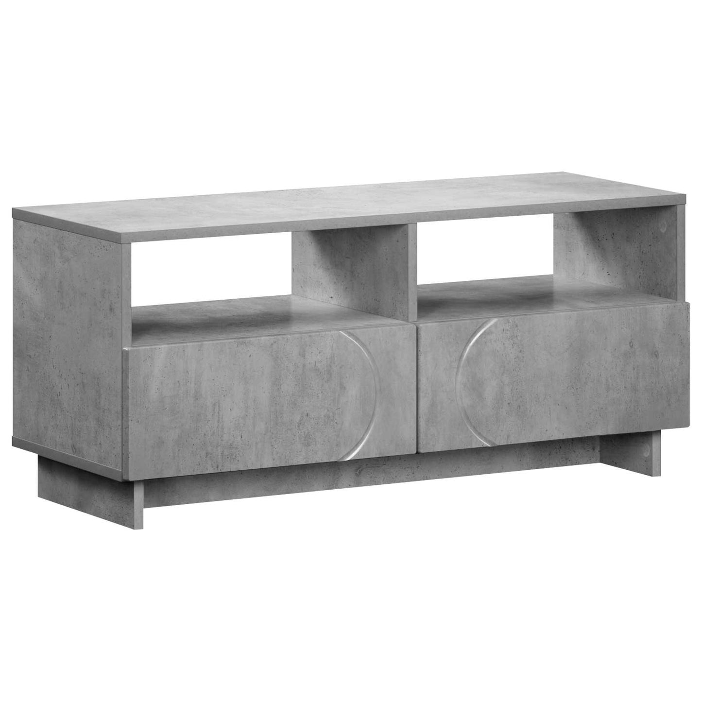 TV Stand 90 x 34.5 x 40 cm Concrete Grey Engineered Wood