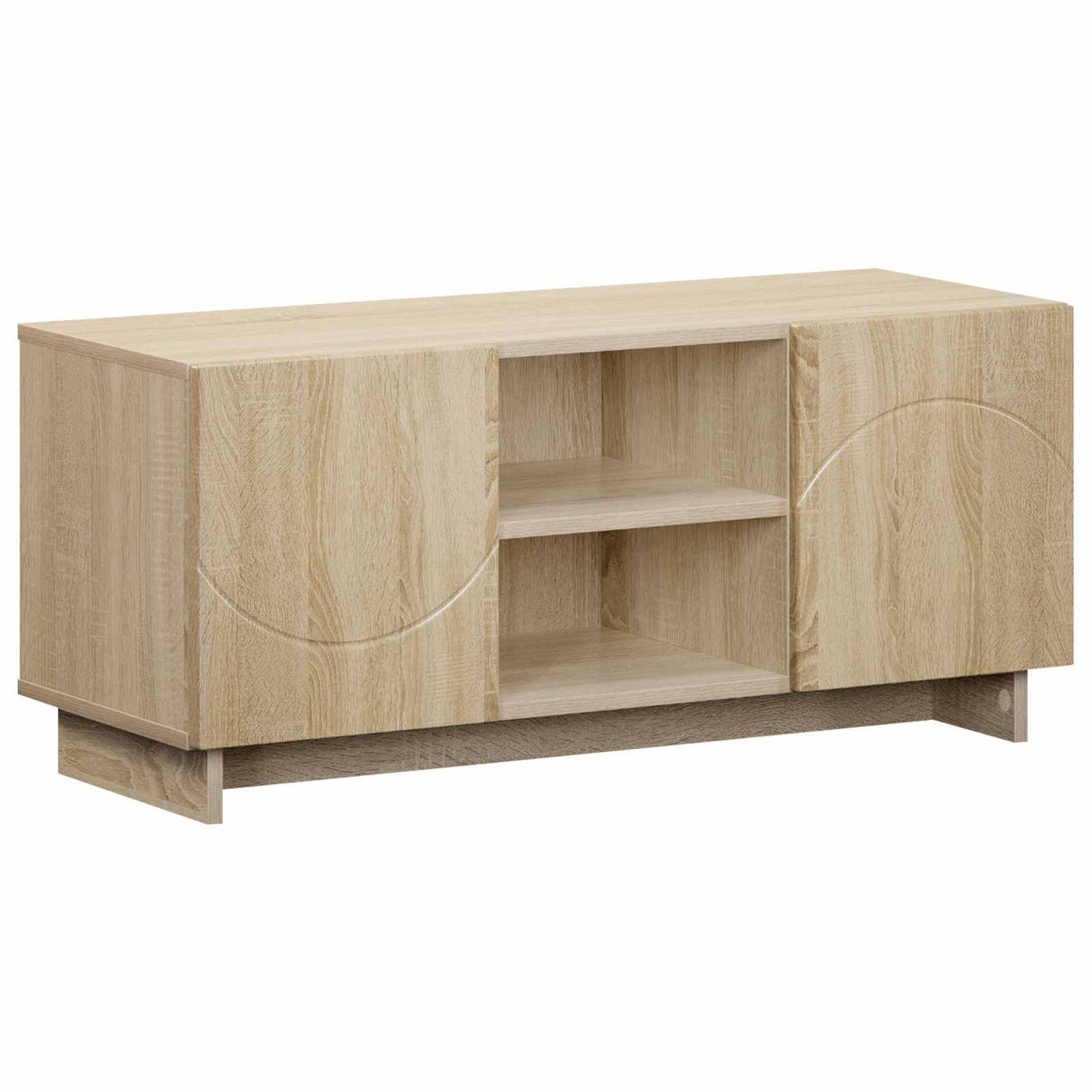 TV Stand 90 x 34.5 x 40 cm Sonoma Oak Engineered Wood