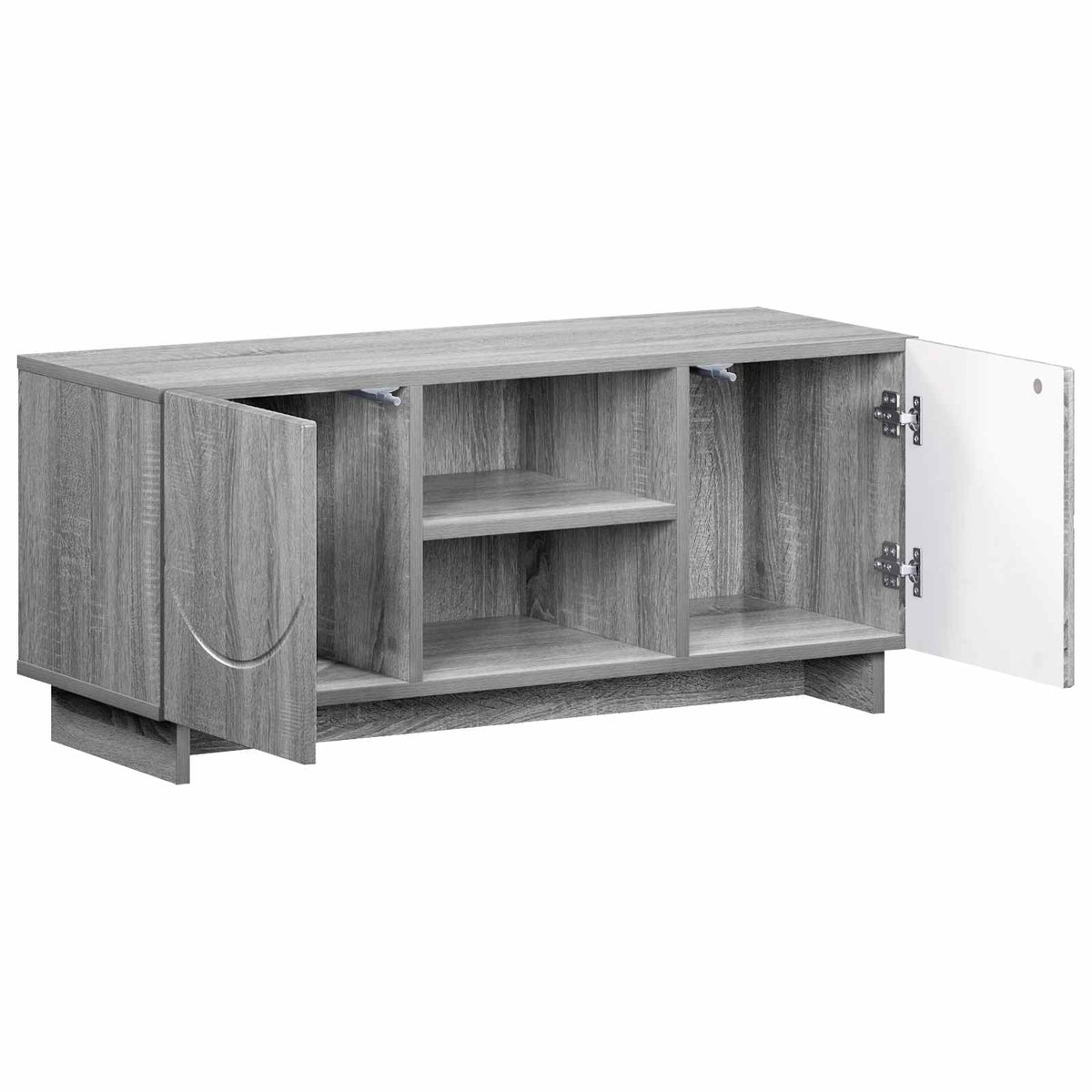 TV Stand 90 x 34.5 x 40 cm Grey Sonoma Engineered Wood