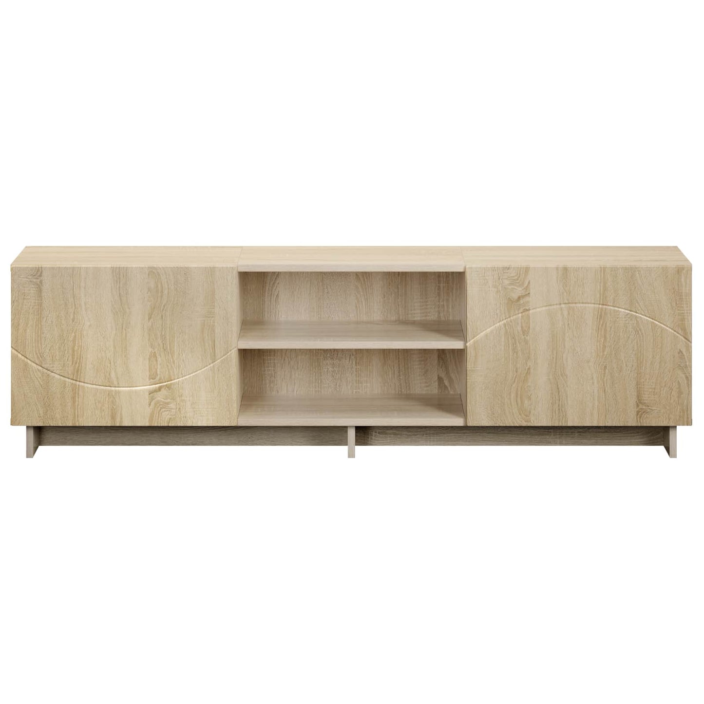 TV Stand 140 x 34.5 x 40 cm Sonoma Oak Engineered Wood