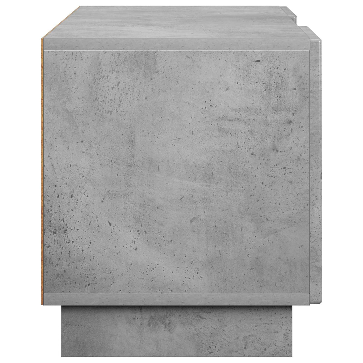 TV Stand 140 x 34.5 x 40 cm Concrete Grey Engineered Wood