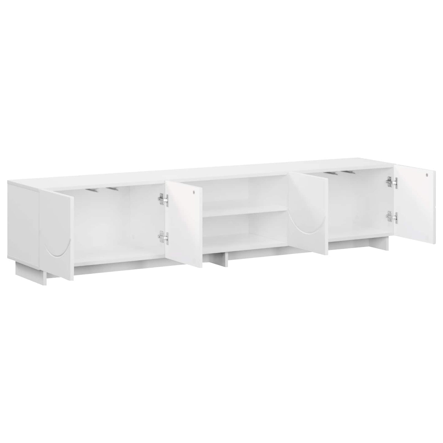 TV Stand 180 x 34.5 x 40 cm White Engineered Wood