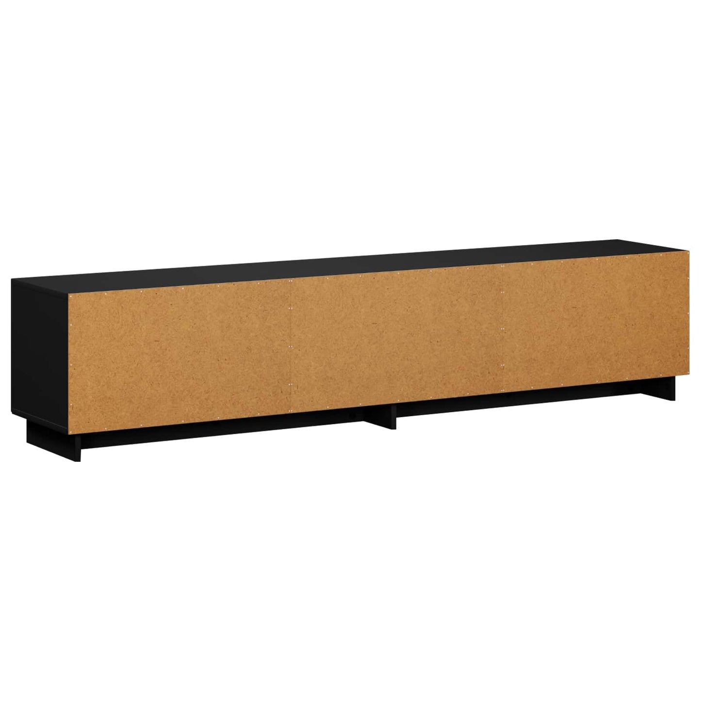 TV Stand 180 x 34.5 x 40 cm Black Engineered Wood