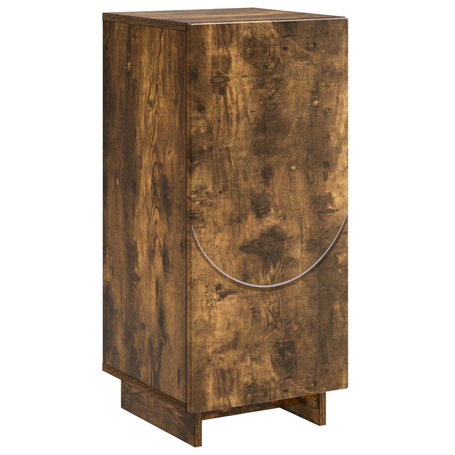 Sideboard Smoked Oak 33.5 x 34.5 x 75 cm Engineered Wood