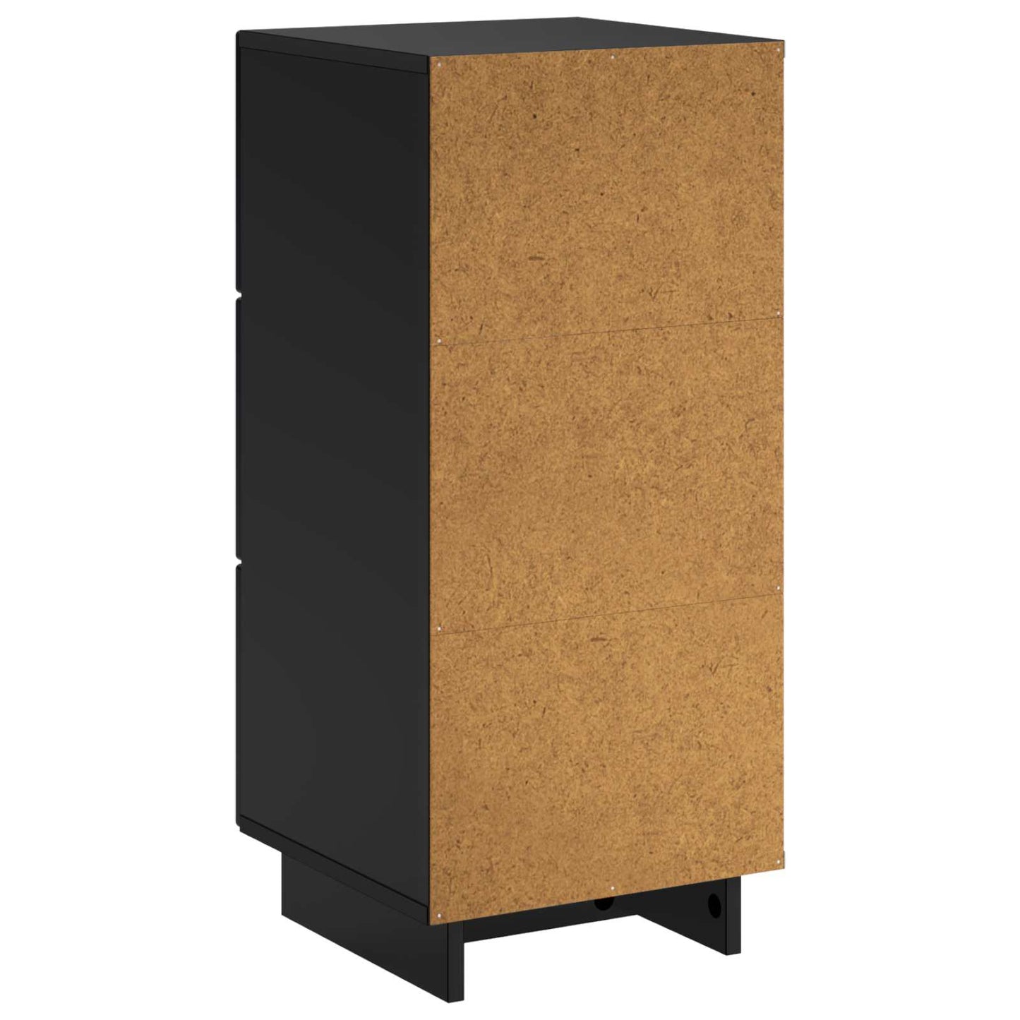Sideboard Black 33.5 x 34.5 x 75 cm Engineered Wood