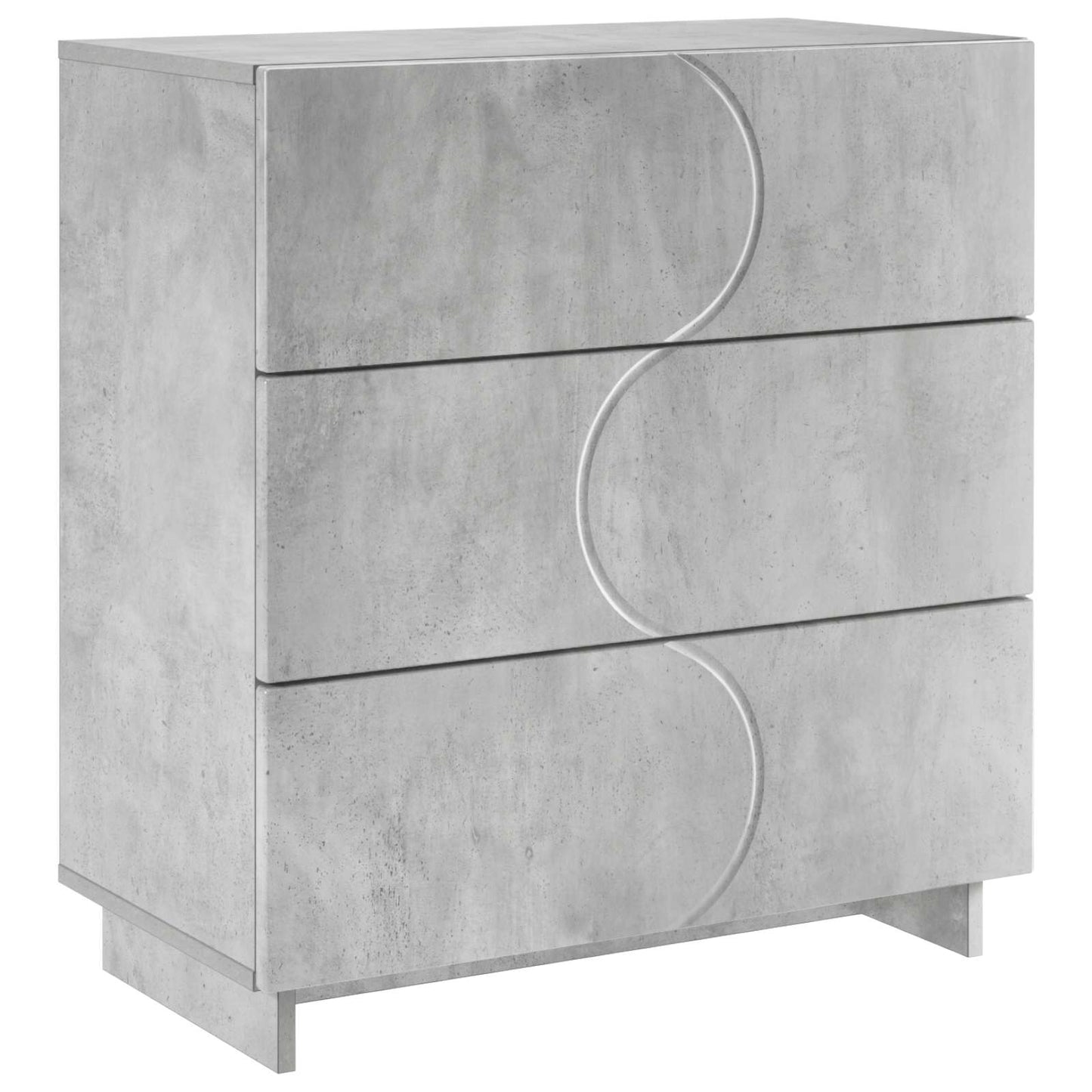 Sideboard Concrete Grey 70 x 38 x 75 cm Engineered Wood