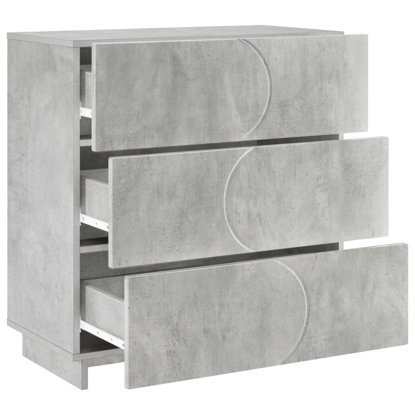Sideboard Concrete Grey 70 x 38 x 75 cm Engineered Wood