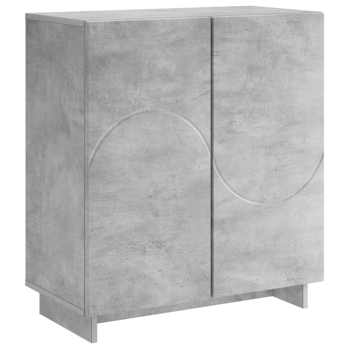 Sideboard Concrete Grey 67 x 34.5 x 75 cm Engineered Wood