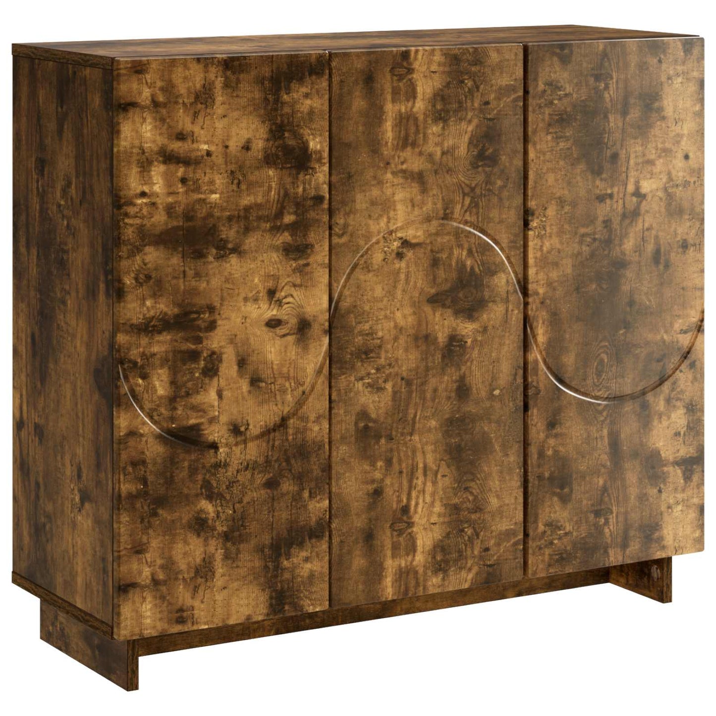 Sideboard Smoked Oak 85.5 x 31 x 75 cm Engineered Wood