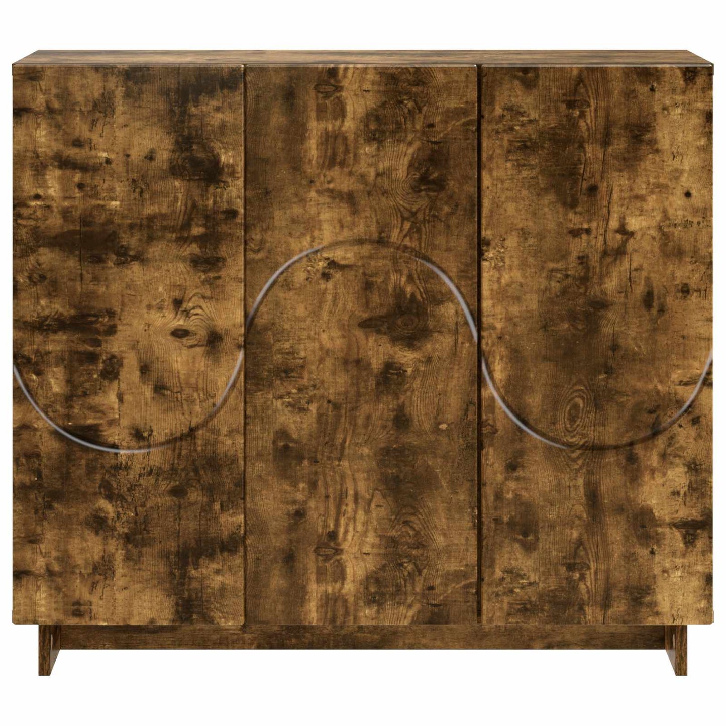 Sideboard Smoked Oak 85.5 x 31 x 75 cm Engineered Wood