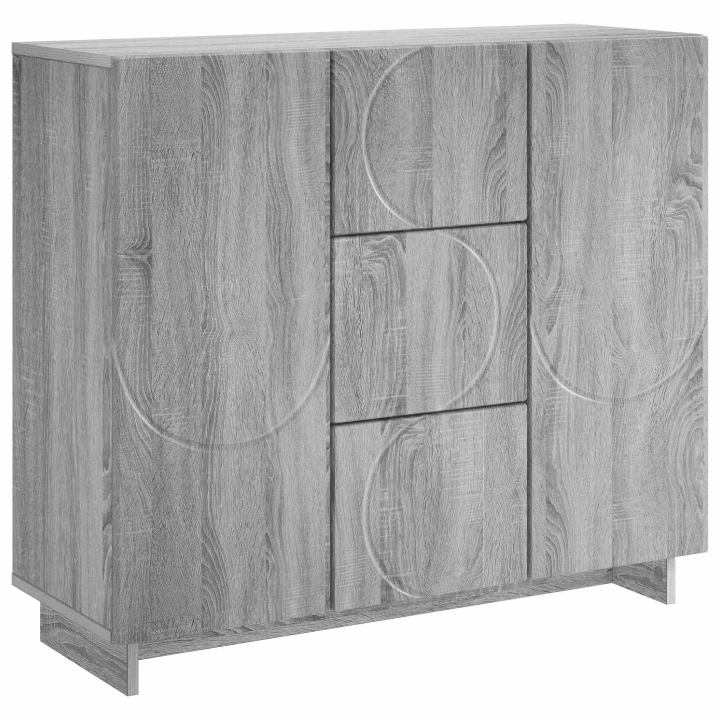 Sideboard Grey Sonoma 85.5 x 31 x 75 cm Engineered Wood