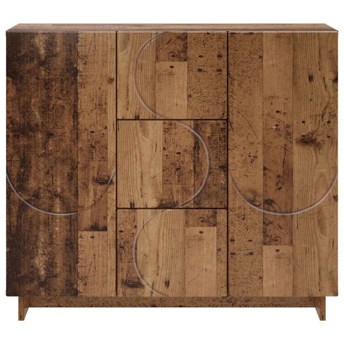 Sideboard Old Wood 85.5 x 31 x 75 cm Engineered Wood
