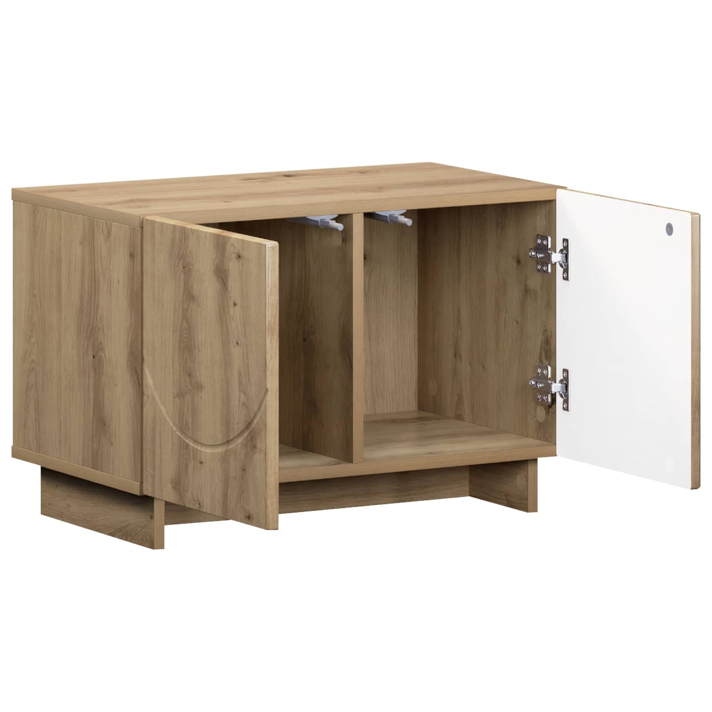TV Stand 60 x 34.5 x 40 cm Artisan Oak Engineered Wood