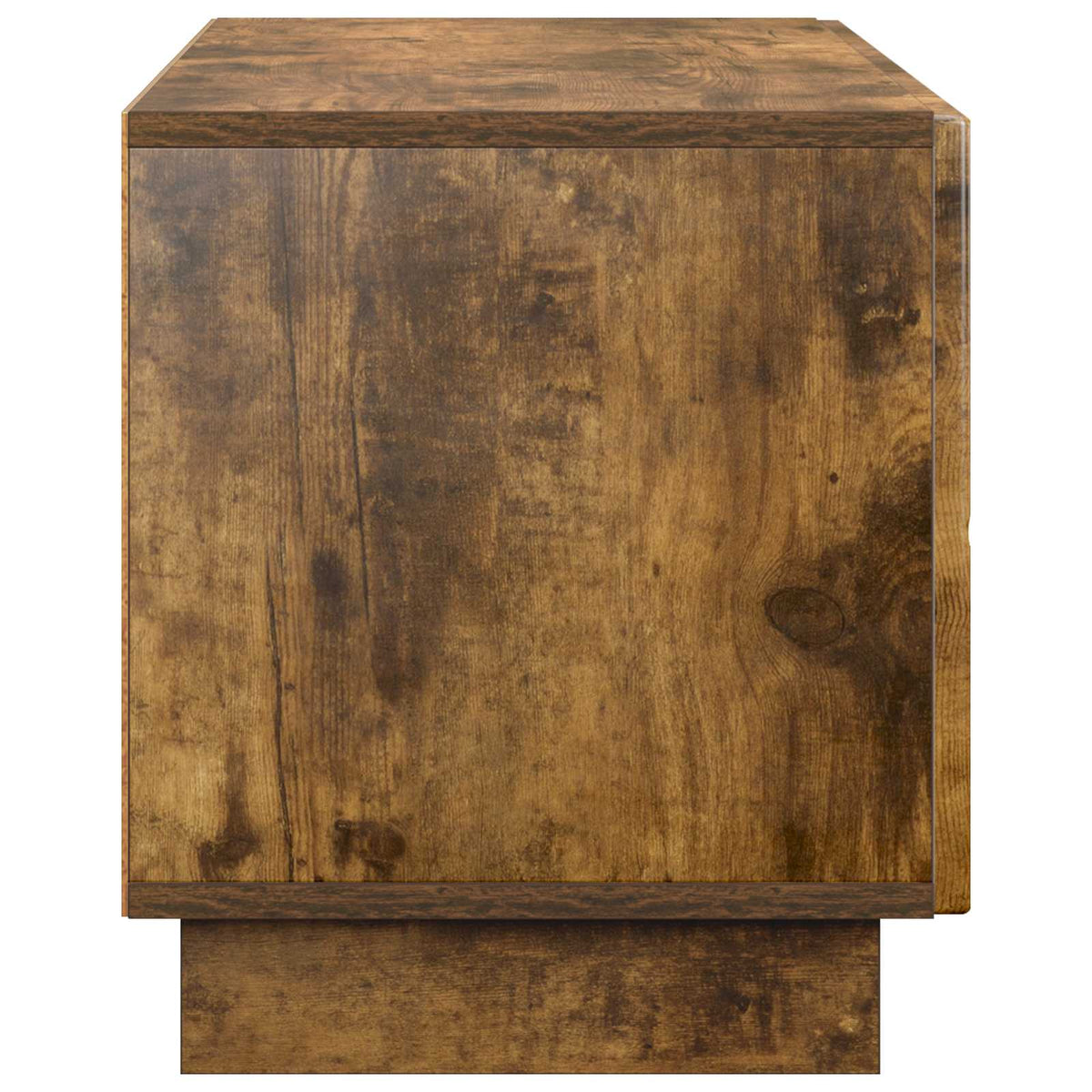 TV Stand 90 x 34.5 x 40 cm Smoked Oak Engineered Wood