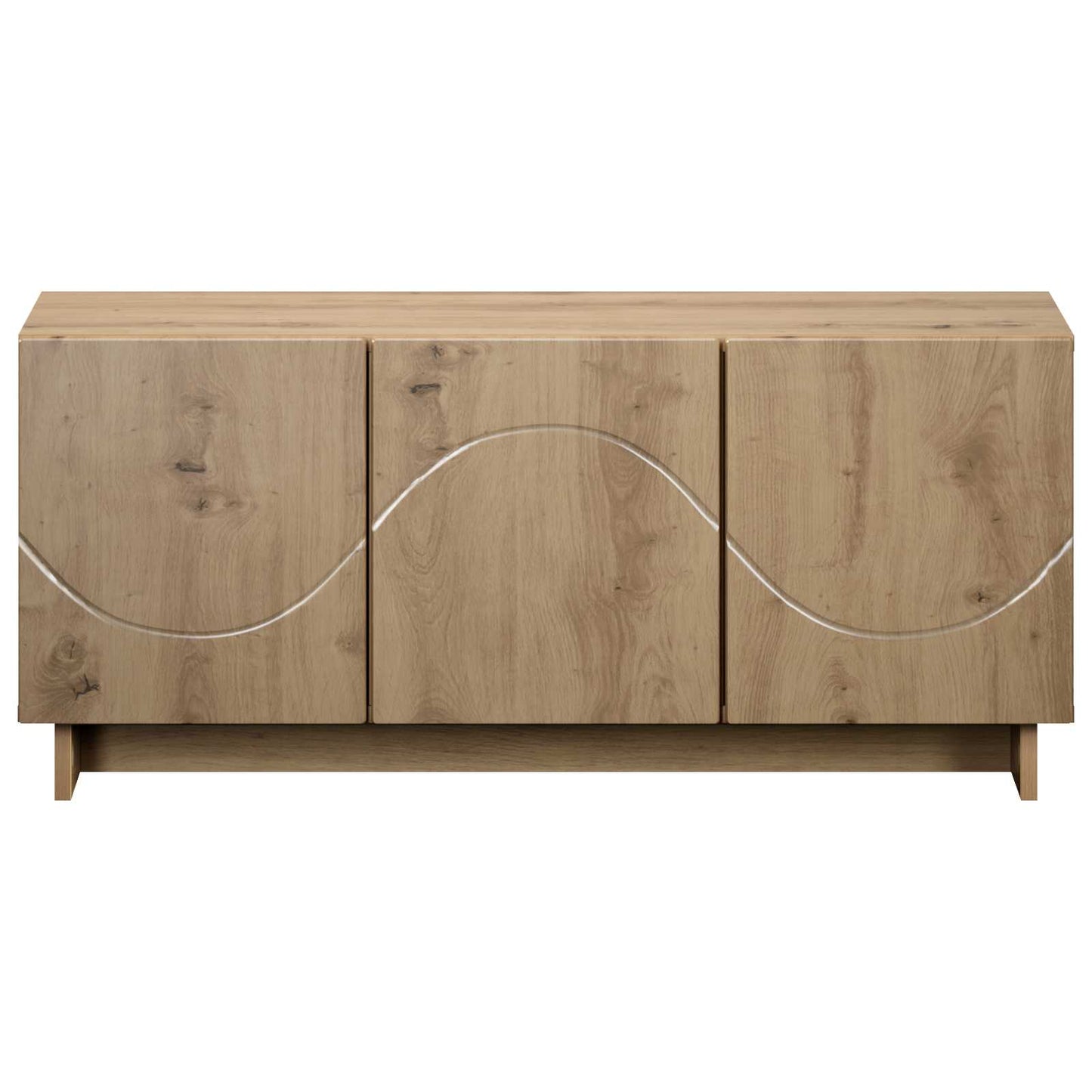 TV Stand 90 x 34.5 x 40 cm Artisan Oak Engineered Wood