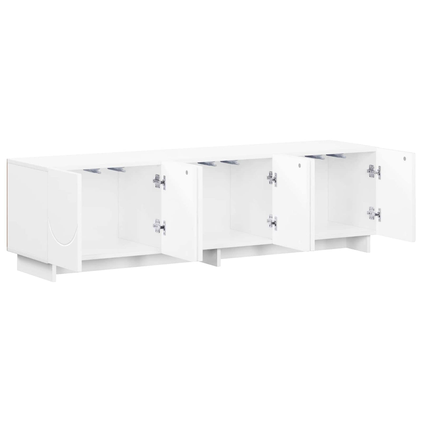 TV Stand 140 x 34.5 x 40 cm White Engineered Wood