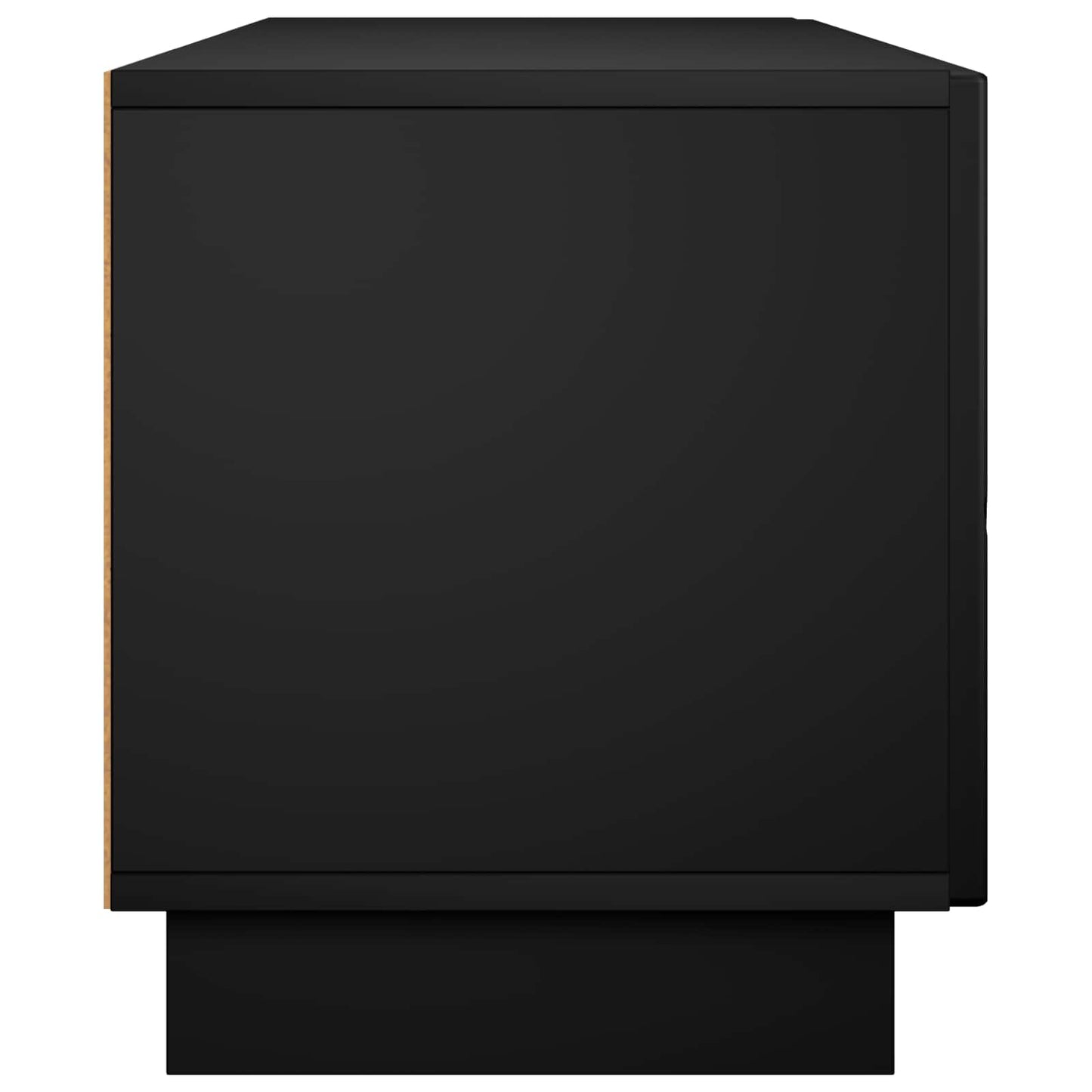 TV Stand 140 x 34.5 x 40 cm Black Engineered Wood
