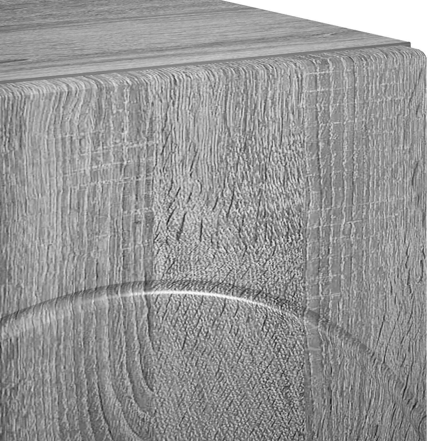 TV Stand 140 x 34.5 x 40 cm Grey Sonoma Engineered Wood